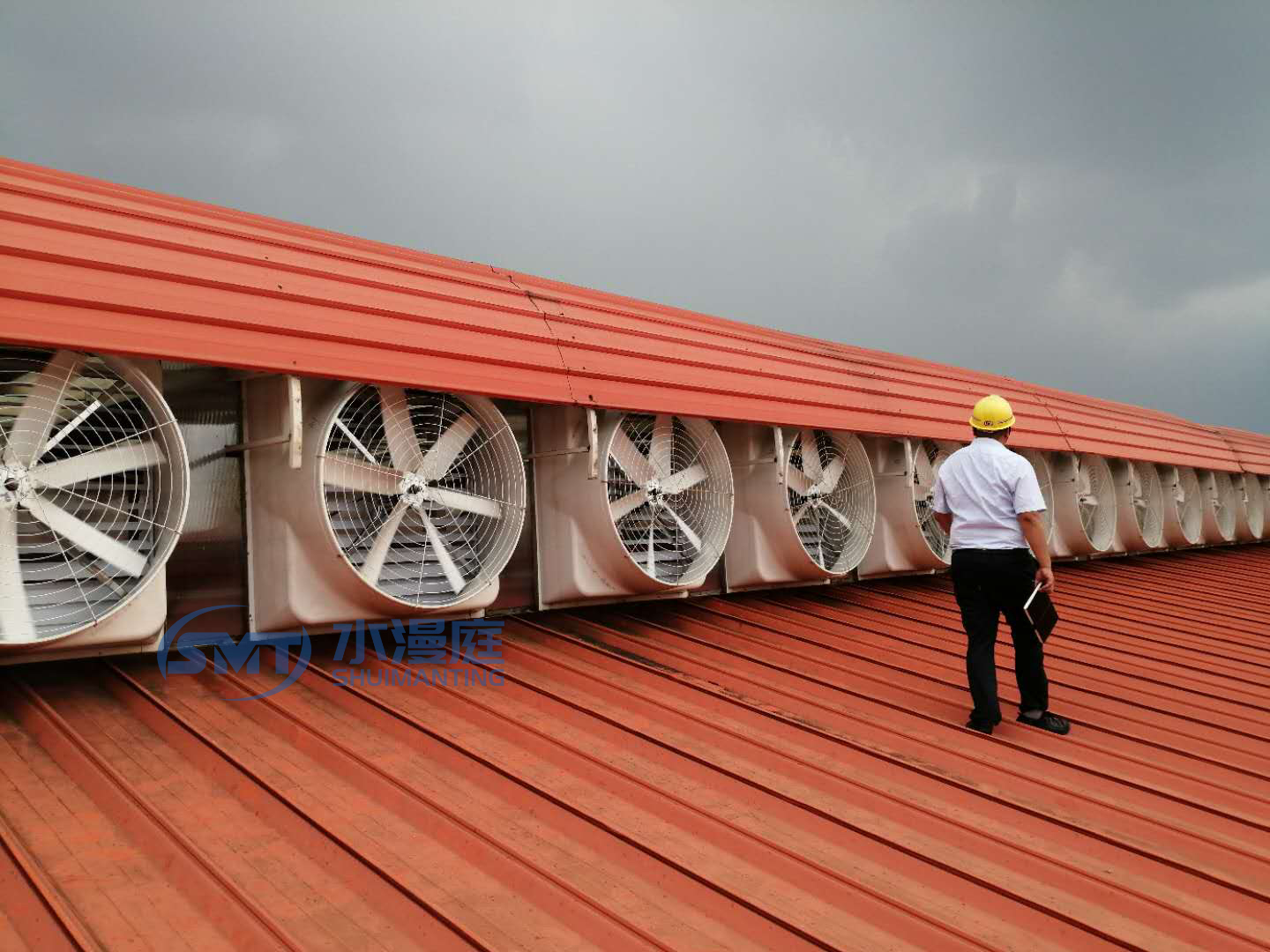 玻璃鋼風機工程案例(圖2)